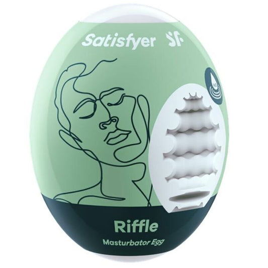 SATISFYER - RIFFLE MASTURBATOR EGG - 1