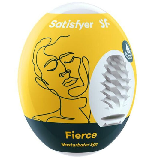 SATISFYER - FIERCE MASTURBATOR EGG - 1