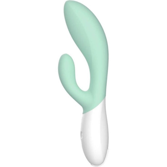 LELO - INA 3 GREEN RABBIT VIBRATOR LUXURY SEAWEED - 1