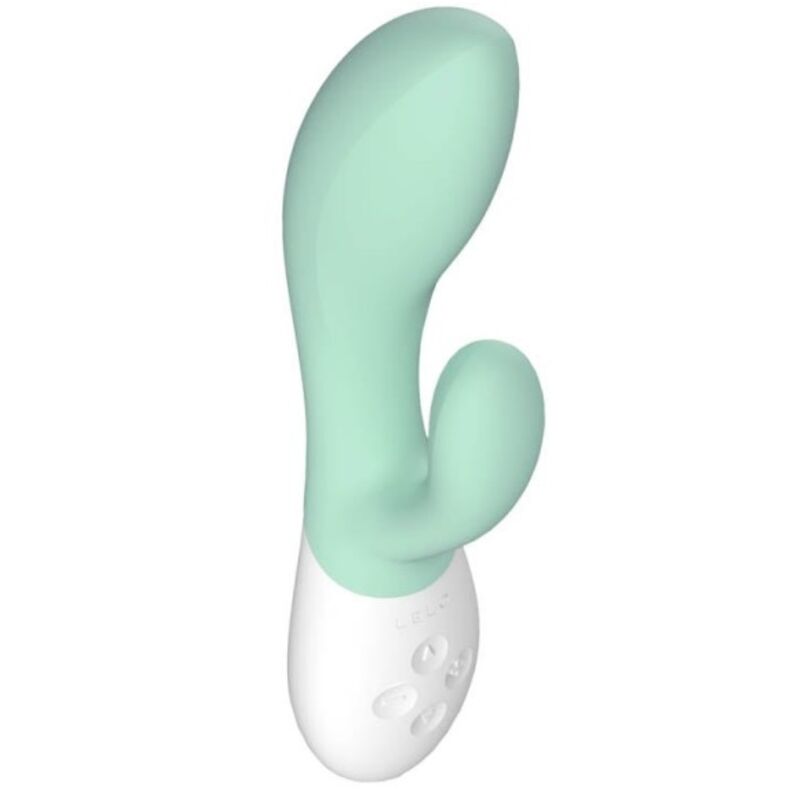 LELO - INA 3 GREEN RABBIT VIBRATOR LUXURY SEAWEED - 3