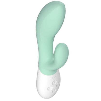 LELO - INA 3 GREEN RABBIT VIBRATOR LUXURY SEAWEED - 3