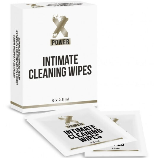 XPOWER - INTIMATE CLEANING WIPES 6 UNITS - 1