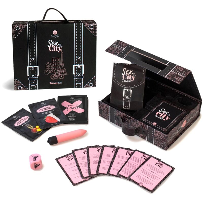 SECRETPLAY - SEX IN THE CITY TRAVEL KIT (ES/EN/DE/FR/NL/PT) - 3