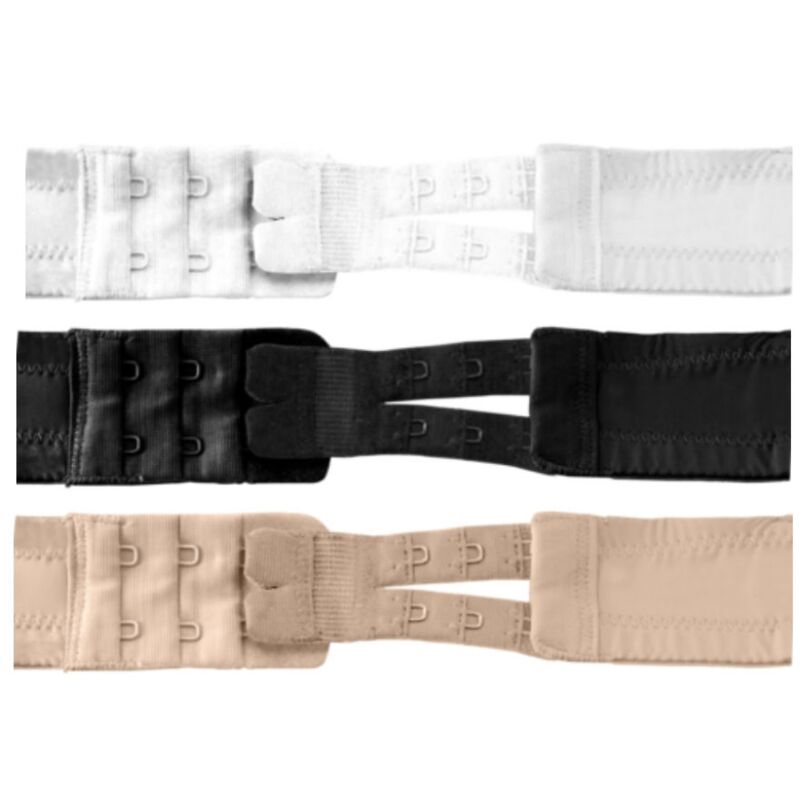 BYE-BRA - FLEXIBLE CONTOUR EXTENDERS 2 HOOKS 3 UNITS - 1