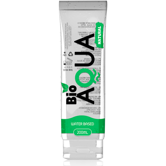 BIOAQUA - LUBRICANT NATURAL INGREDIENTS WATER BASED 200 ML - 1