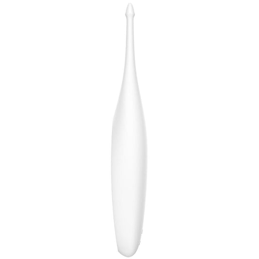SATISFYER - TWIRLING FUN TIP VIBRATOR WHITE - 1