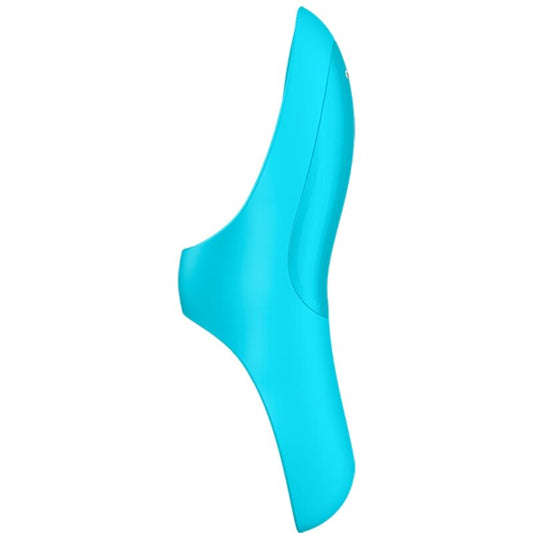 SATISFYER - TEASER FINGER VIBRATOR BLUE LIGHT - 1