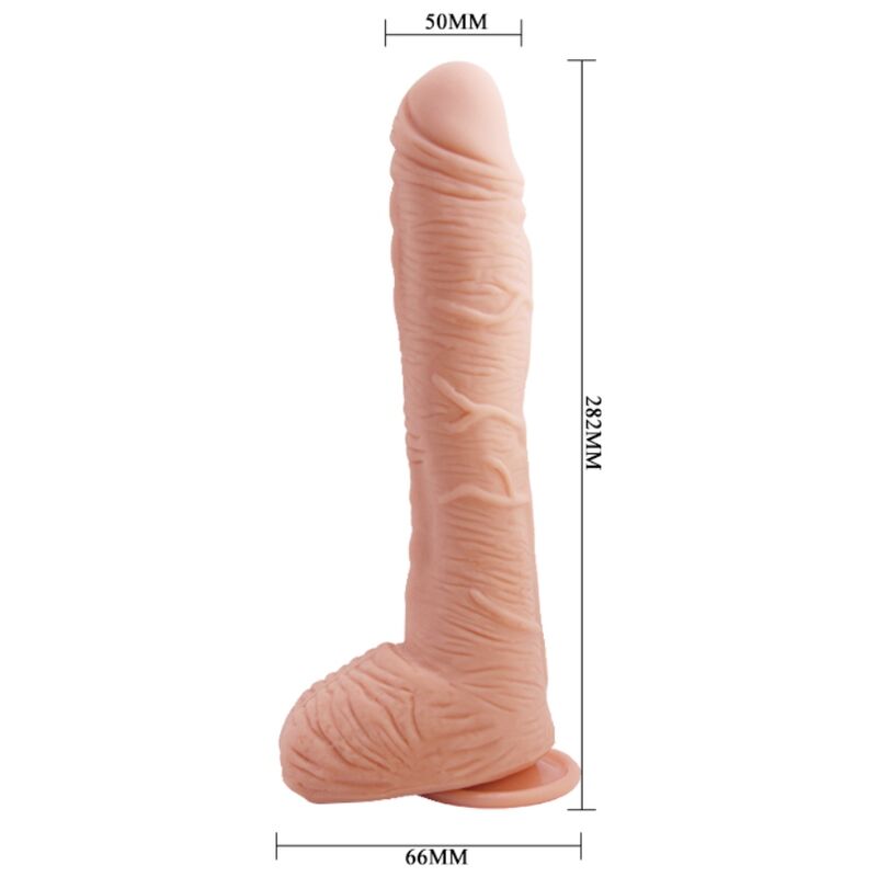 BAILE - ALEX 27 CM REALISTIC LEATHER DILDO