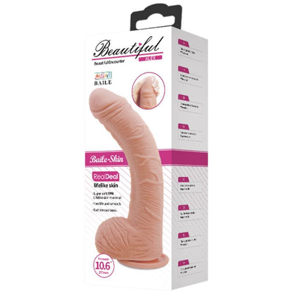 BAILE - ALEX REALISTIC SKIN DILDO 27 CM - 13