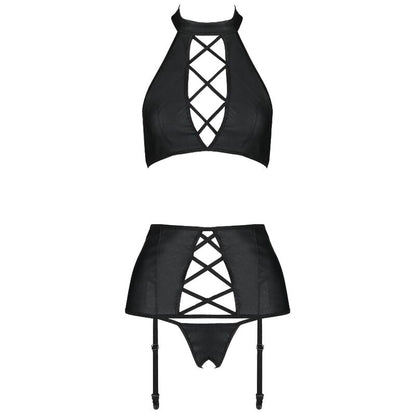 PASSION - NANCY SET ECOLOGICAL LEATHER L/XL - S/M - 4