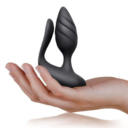 ROCKS-OFF - REMOTE CONTROL WITH COCKTAIL PLUG - BLACK