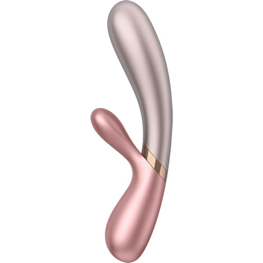 SATISFYER - HOT LOVER VIBRATOR ROSE & BEIGE - 1