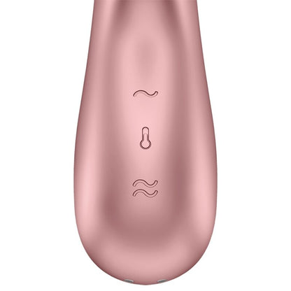 SATISFYER - HOT LOVER VIBRATOR ROSE & BEIGE - 4