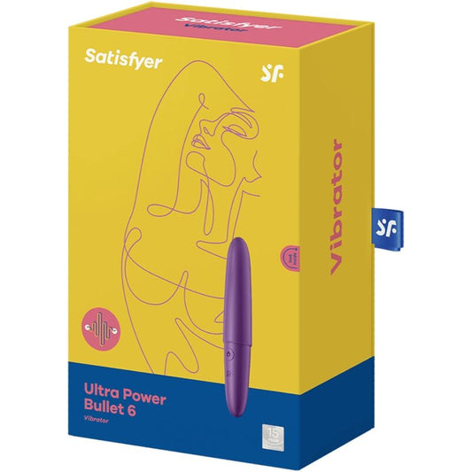 SATISFYER - ULTRA POWER BULLET 6 PURPLE - 1