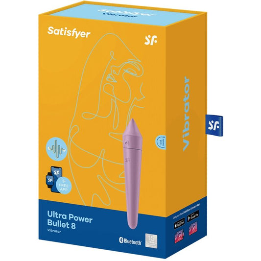 SATISFYER - ULTRA POWER BULLET 8 LILAC - 1