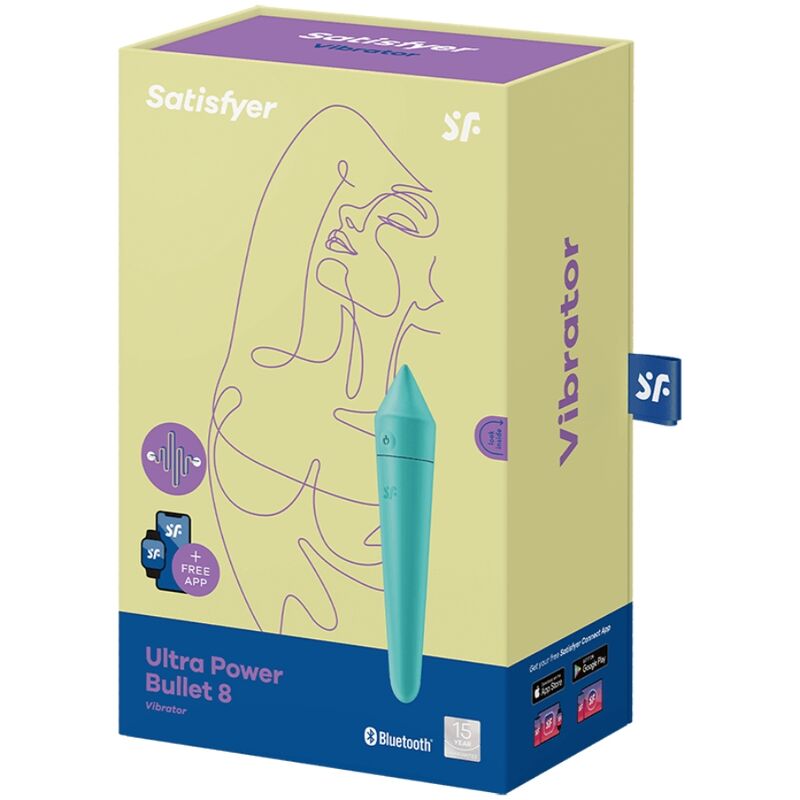 SATISFYER - ULTRA POWER BULLET 8 TURQUOISE - 4