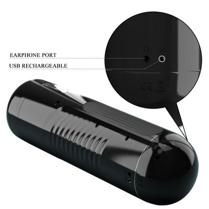 PRETTY LOVE - LORELEI MULTIFUNCTION RECHARGEABLE MASTURBATOR - 2