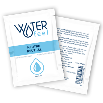 WATERFEEL - NEUTRAL WATER-BASED SLIDING GEL 6 ML - 2