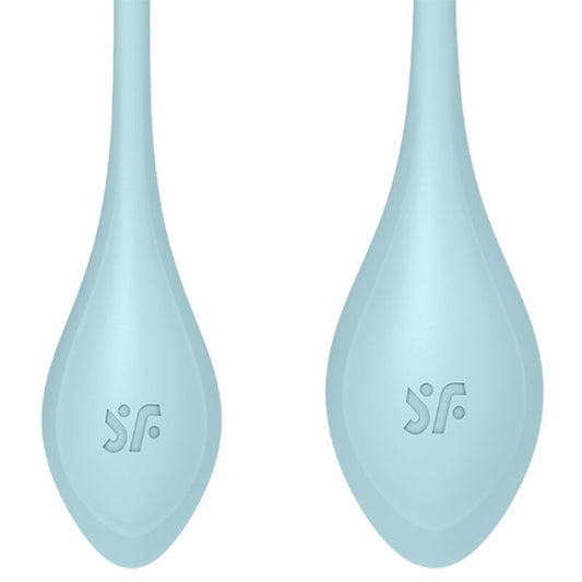 SATISFYER - YONI POWER 2 TRAINING SET BLUE - 1