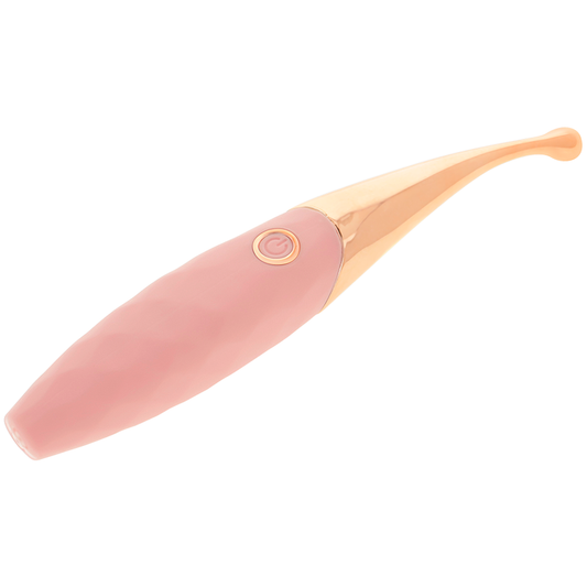 OHMAMA - RECHARGEABLE CLITORIS STIMULATOR 36 PINK-PINKGOLD MODES - 1