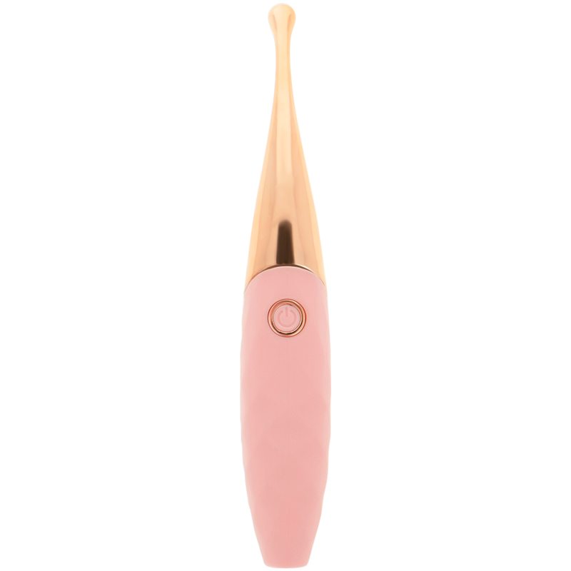OHMAMA - RECHARGEABLE CLITORIS STIMULATOR 36 PINK-PINKGOLD MODES - 2