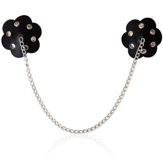 OHMAMA FETISH - PETAL NIPPLE SHIELD WITH CHAIN - 1