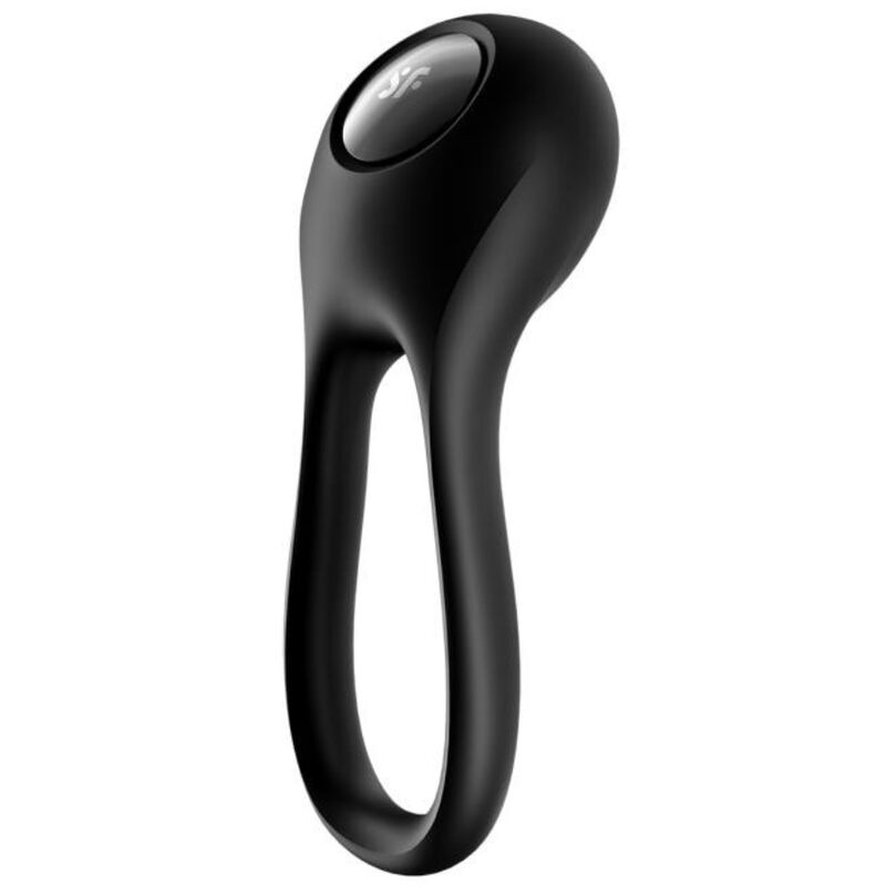 SATISFYER - MAJESTIC DUO RING VIBRATOR BLACK - 2