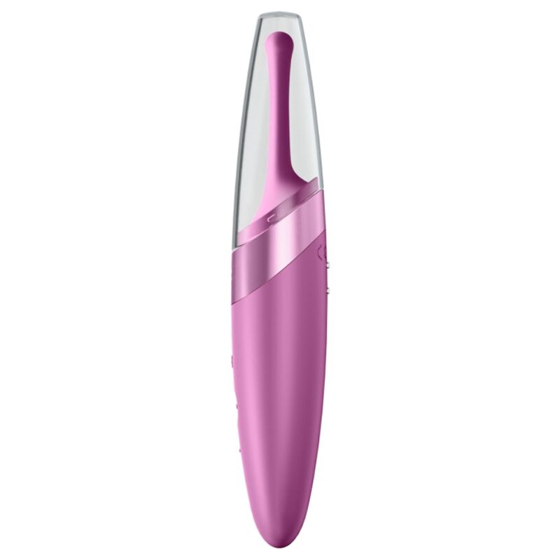 SATISFYER - VIBRATOR WITH CLIT TIP TWIRLING DELIGHT PURPLE