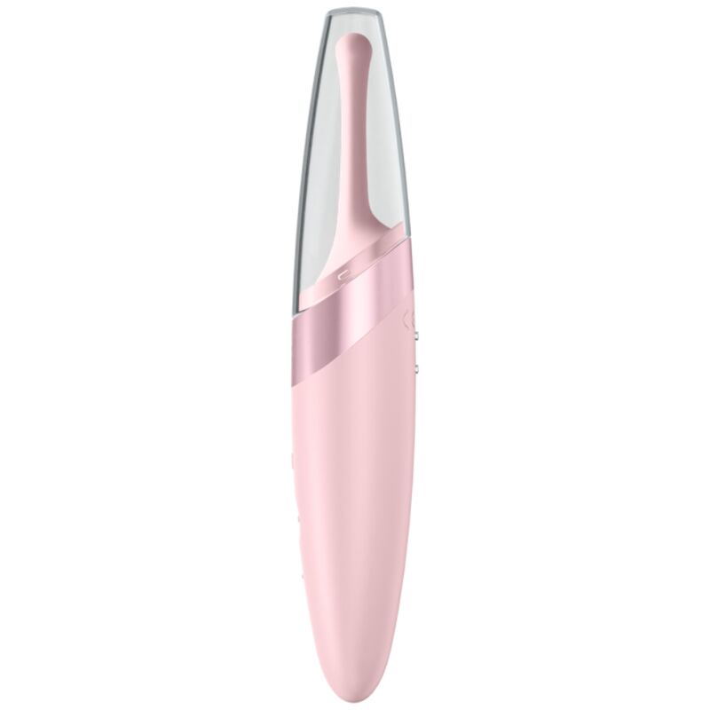 SATISFYER - PINK TWIRLING DELIGHT CLIT TIP VIBRATOR