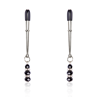 OHMAMA FETISH - NIPPLE Clamps WITH CRYSTAL STONES - 2