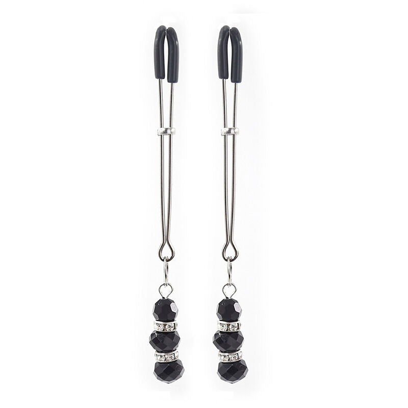 OHMAMA FETISH - NIPPLE Clamps WITH CRYSTAL STONES - 4