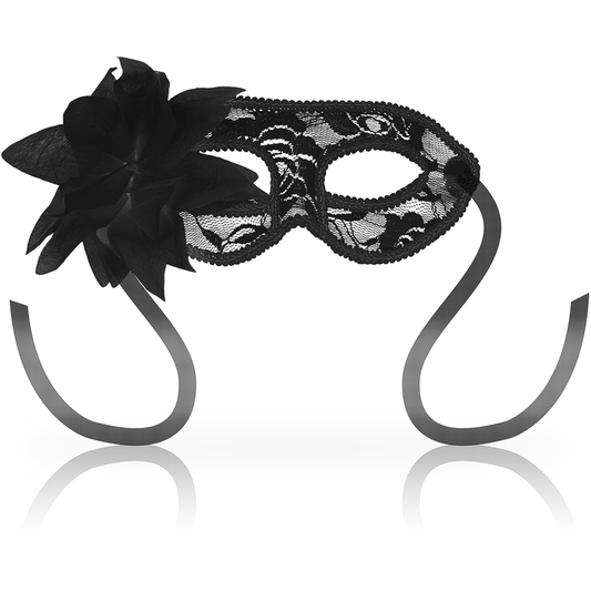 OHMAMA - MASKS BLACK LACE AND FLOWER MASKS - 1