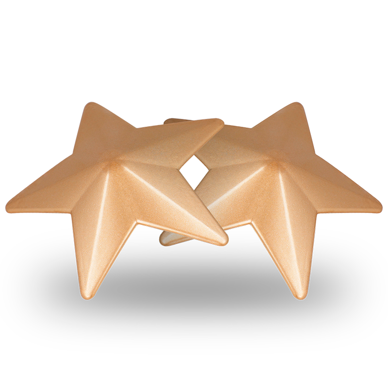 COQUETTE CHIC DESIRE - NIPPLE COVERS GOLDEN STARS - 2