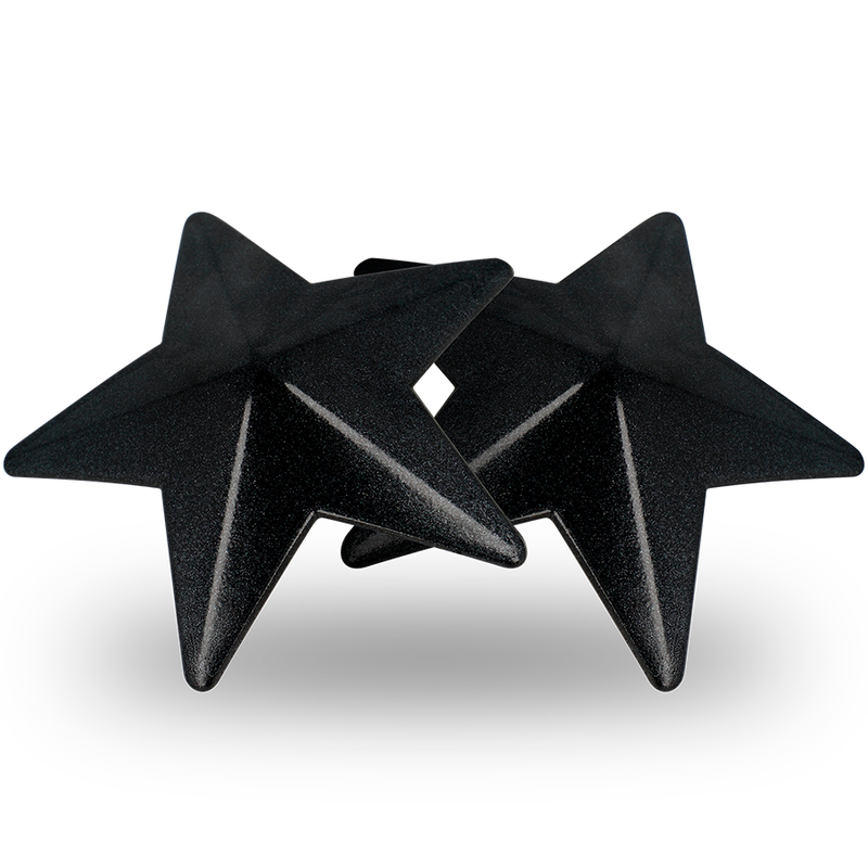COQUETTE CHIC DESIRE - NIPPLE COVERS BLACK STARS - 2