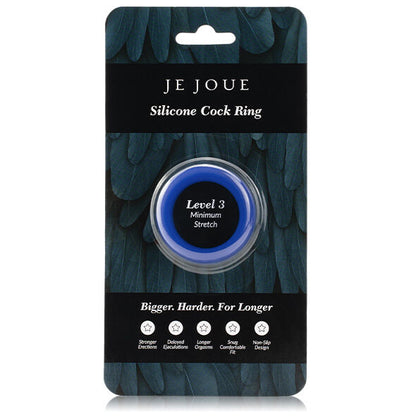 JE JOUE - BLUE SILICONE RING - MINIMUM STRANGULATION - 6