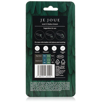 JE JOUE - GREEN SILICONE RING - MEDIUM CHOKE - 5