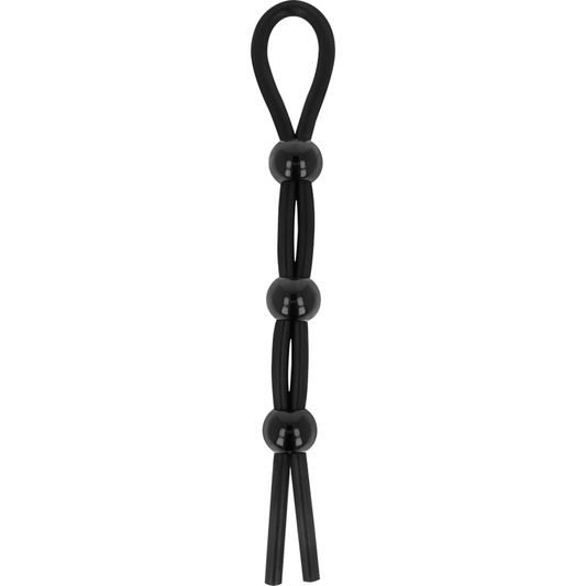 OHMAMA FETISH - CORD-COCK AND TESTICLES RING - 1