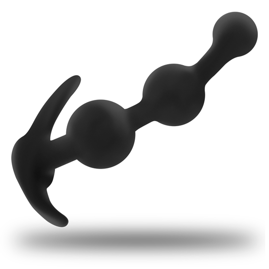 OHMAMA - CURVED SILICONE ANAL PLUG 13 CM - 1