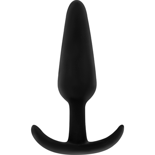 OHMAMA - SILICONE BUTT PLUG WITH HANDLE SMALL