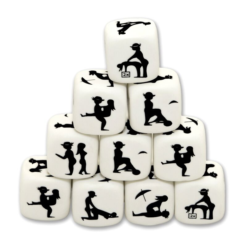 DIABLO PICANTE - WHITE POSING DICE - 1