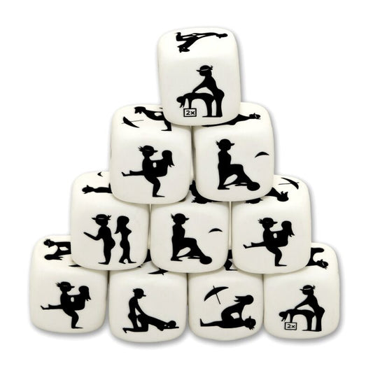 DIABLO PICANTE - WHITE POSING DICE - 1