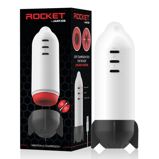 JAMYJOB - ROCKET MASTURBATOR SOFT COMPRESSION TECH AND VIBRATION - 1