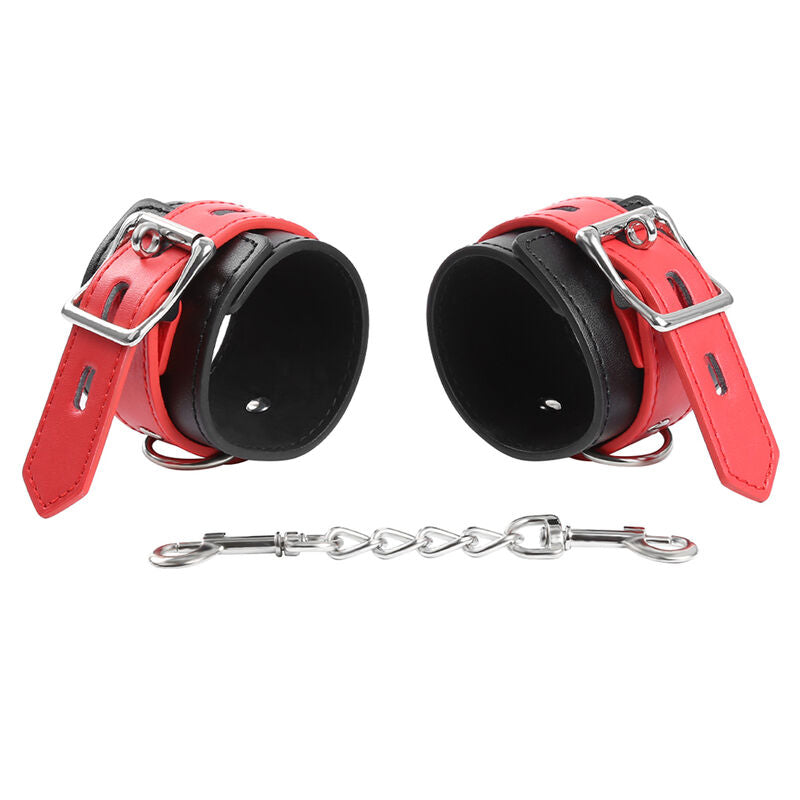 OHMAMA FETISH - LOCK BUCKLE WRIST RESTRAINTS - 4