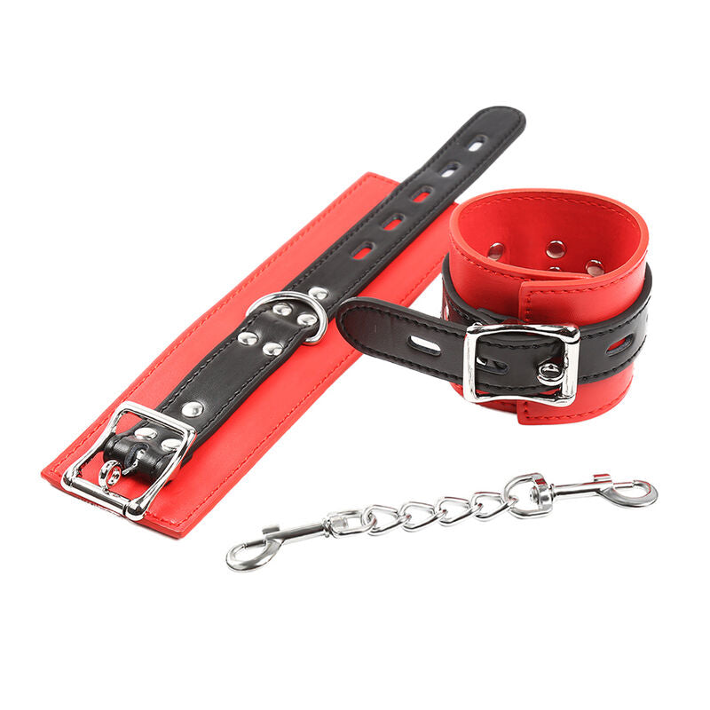 OHMAMA FETISH - LOCKING/BUCKLING WRIST RESTRAINTS - 4