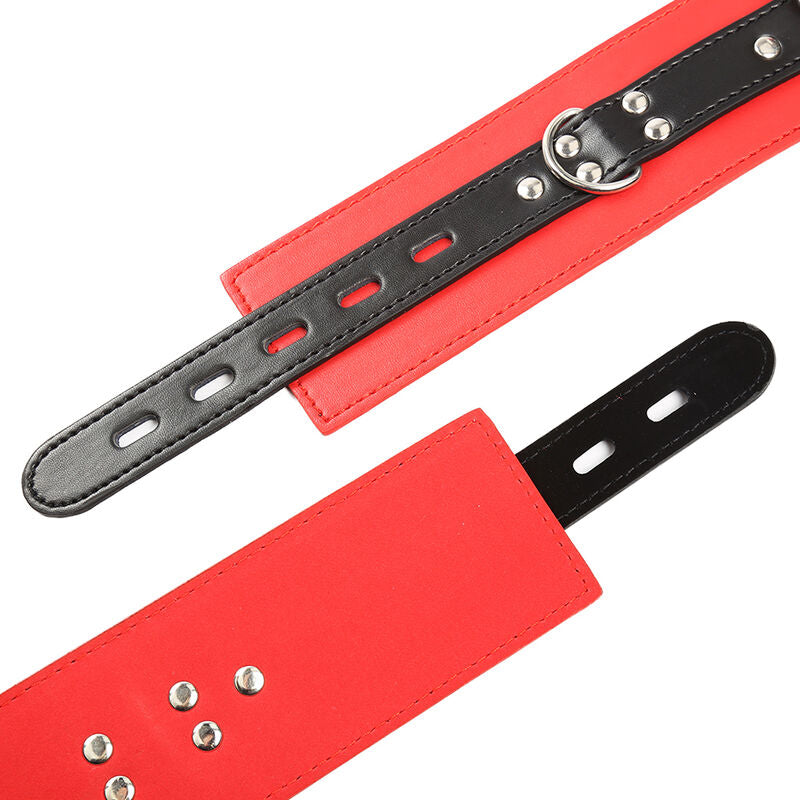 OHMAMA FETISH - LOCKING/BUCKLING WRIST RESTRAINTS - 5