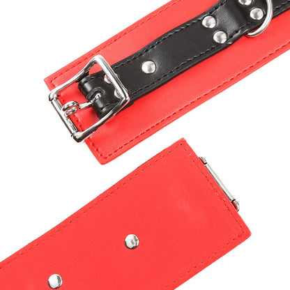 OHMAMA FETISH - LOCKING/BUCKLING WRIST RESTRAINTS - 9