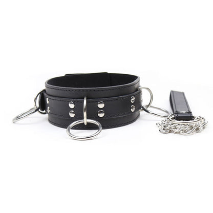 OHMAMA FETISH - SUBMISSION NECKLACE WITH 3 RINGS - 5