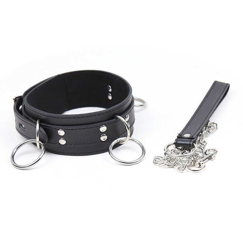 OHMAMA FETISH - SUBMISSION NECKLACE WITH 3 RINGS - 4
