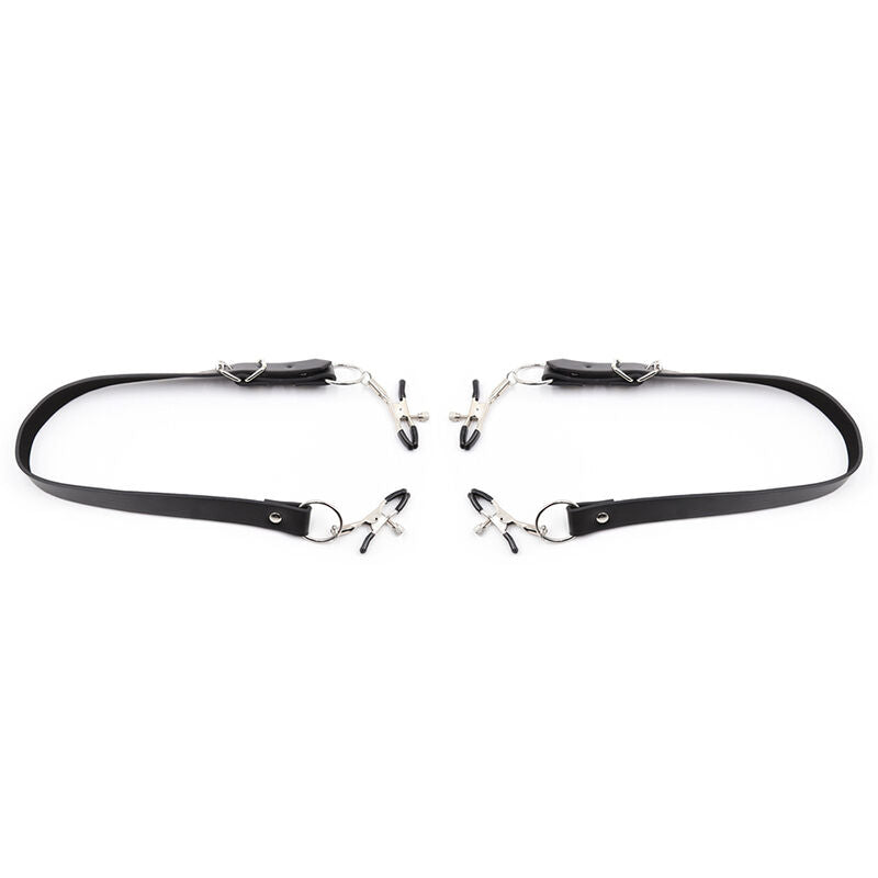 OHMAMA FETISH - CLITORIS CLAMPS WITH LEG STRAPS - 2