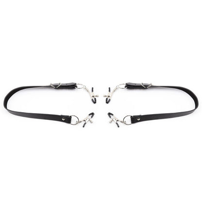 OHMAMA FETISH - CLITORIS CLAMPS WITH LEG STRAPS - 2